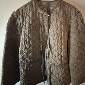 Unbranded Women's Khaki and Green Jacket